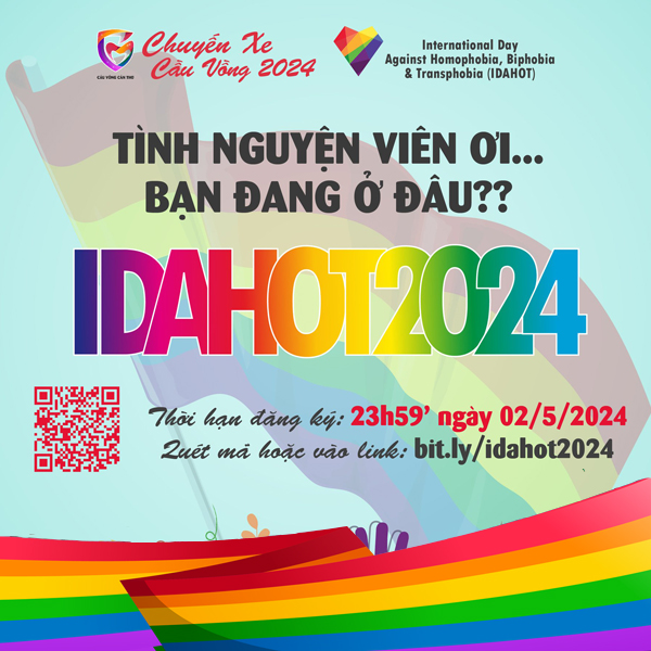 Tuyển Tình Nguyện Viên sự kiện IDAHOT mùa thứ 10