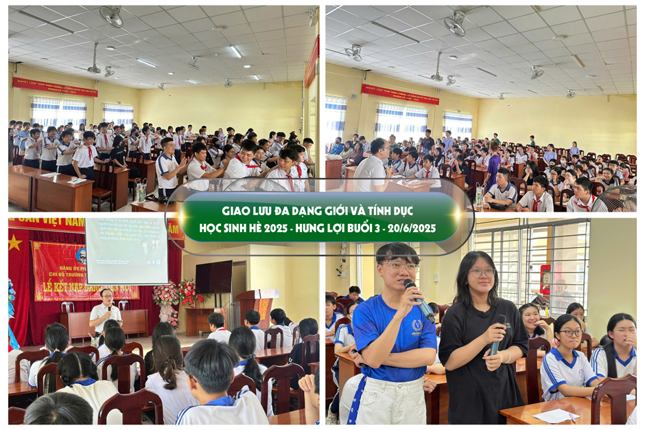 TRUYỀN THÔNG CHO HỌC SINH SINH HOẠT HÈ PHƯỜNG HƯNG LỢI 18,19,20/6/2025